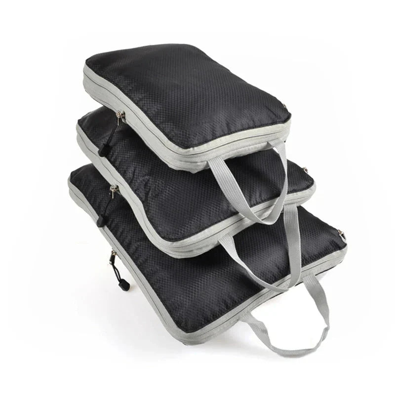 Packing Cubes Compression Nylon Mesh Set of 3