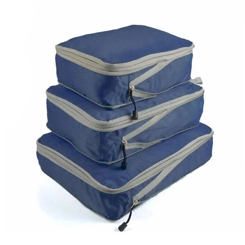 Packing Cubes Compression Nylon Mesh Set of 3