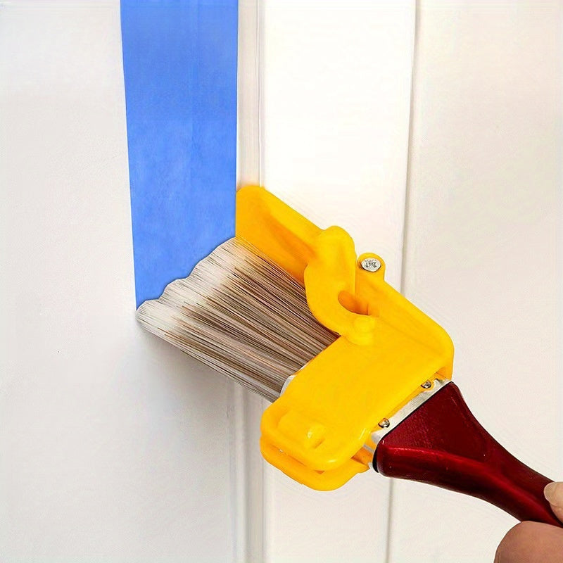 Paint Brush Integrated Scraper Synthetic Bristles & Ergonomic Handle