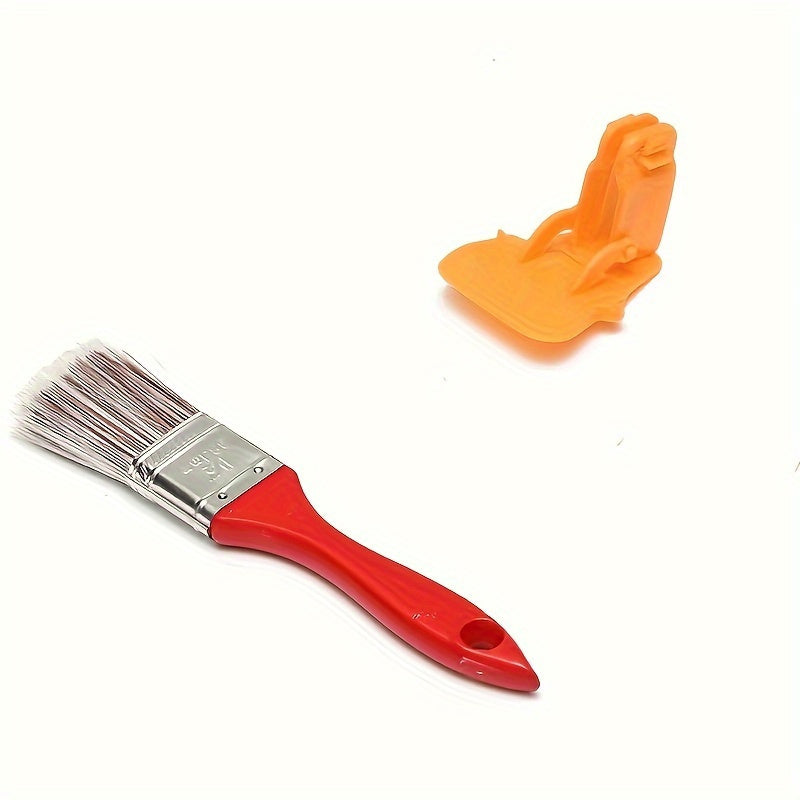 Paint Brush Integrated Scraper Synthetic Bristles & Ergonomic Handle