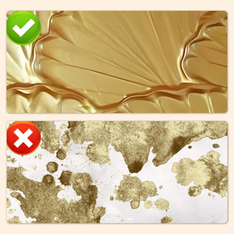 Paint Metallic Gold Water-Based Shimmer Finish