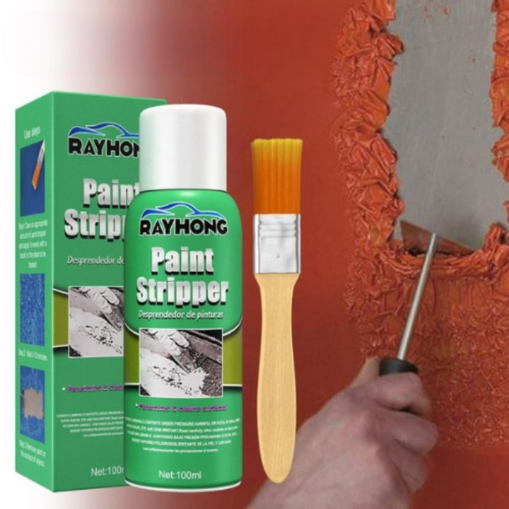 Paint Remover Spray Fast-Acting 100ml Brush Included