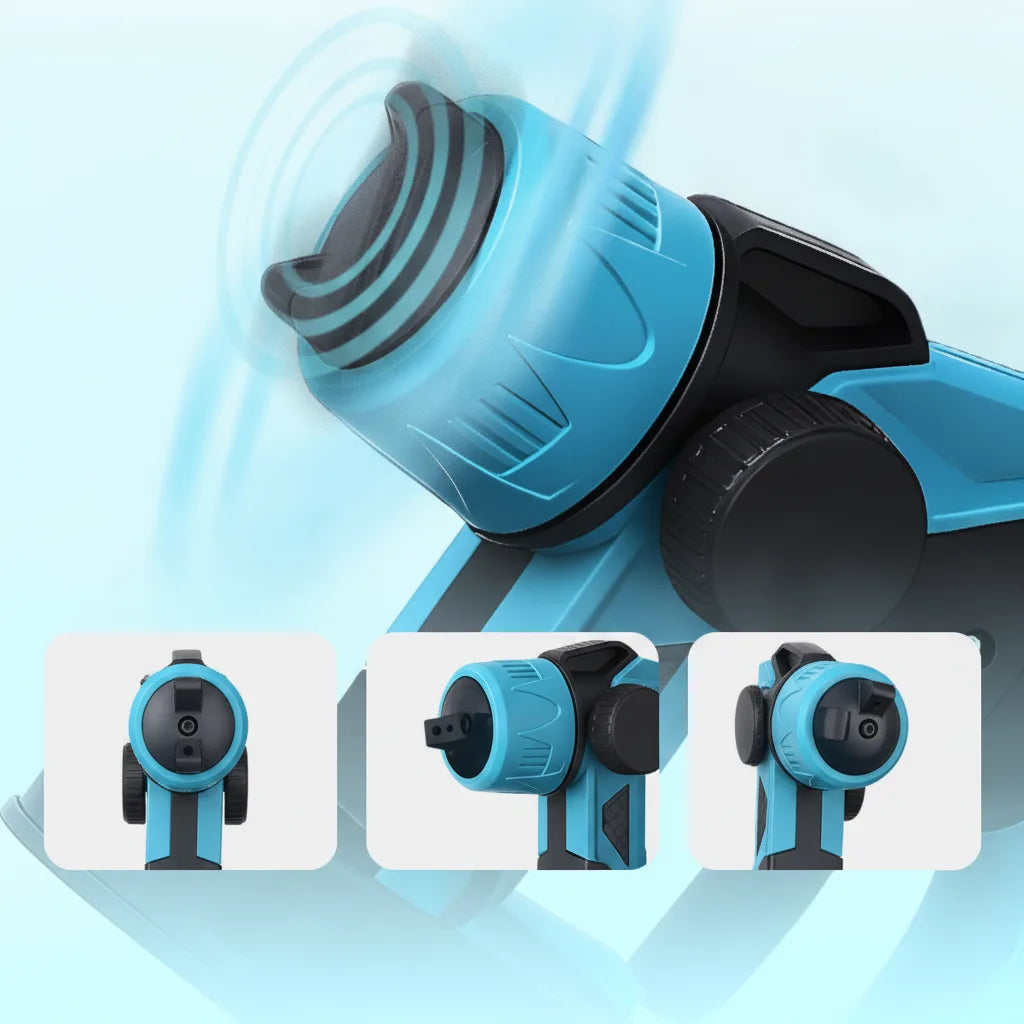 Paint Sprayer Cordless Lithium Streak-Free Adjustable Nozzle