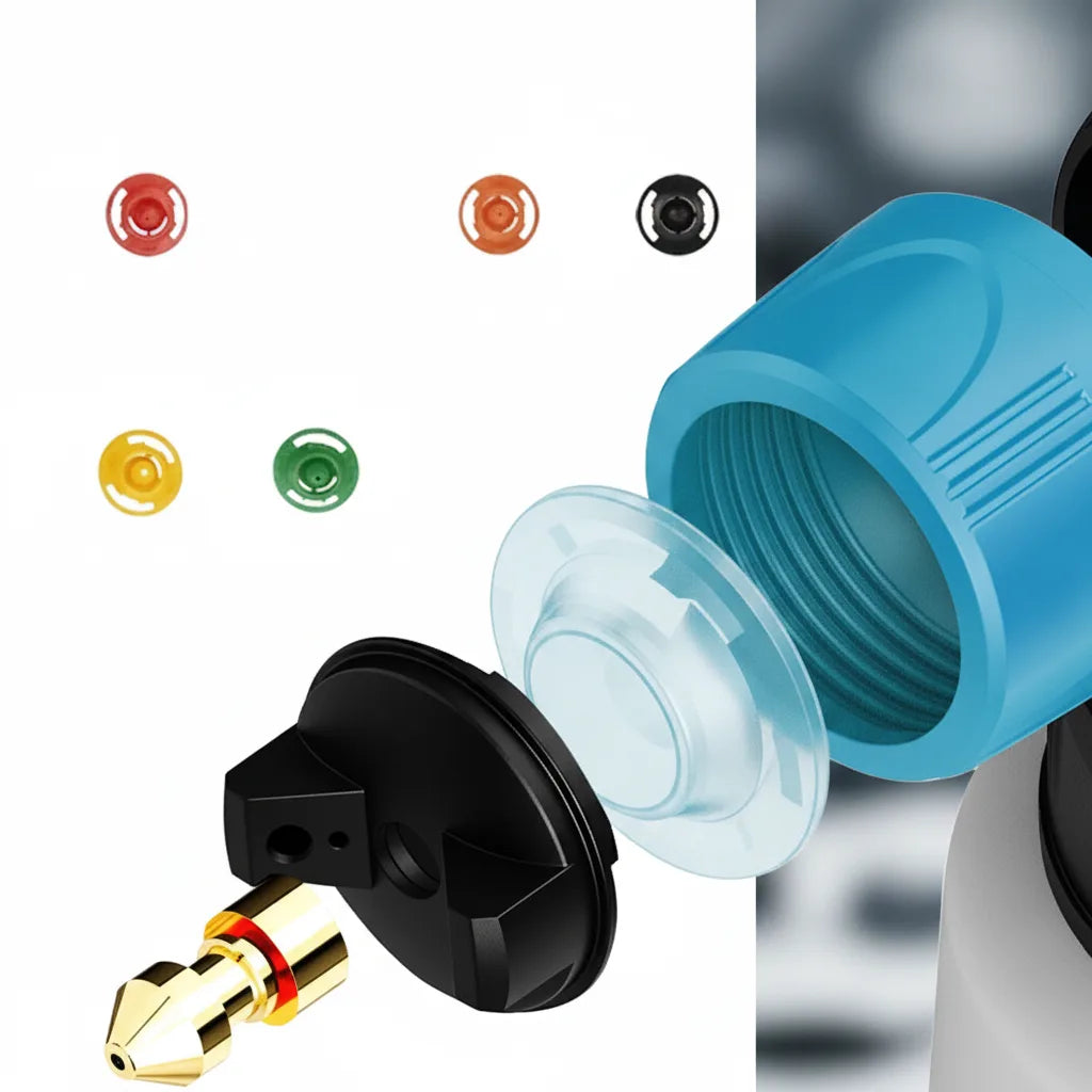 Paint Sprayer Cordless Lithium Streak-Free Adjustable Nozzle