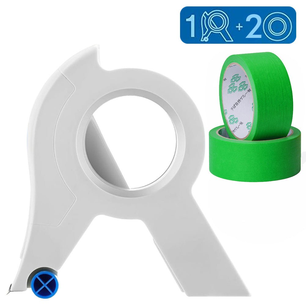 Painters Tape Applicator Precision Roller & Cutter