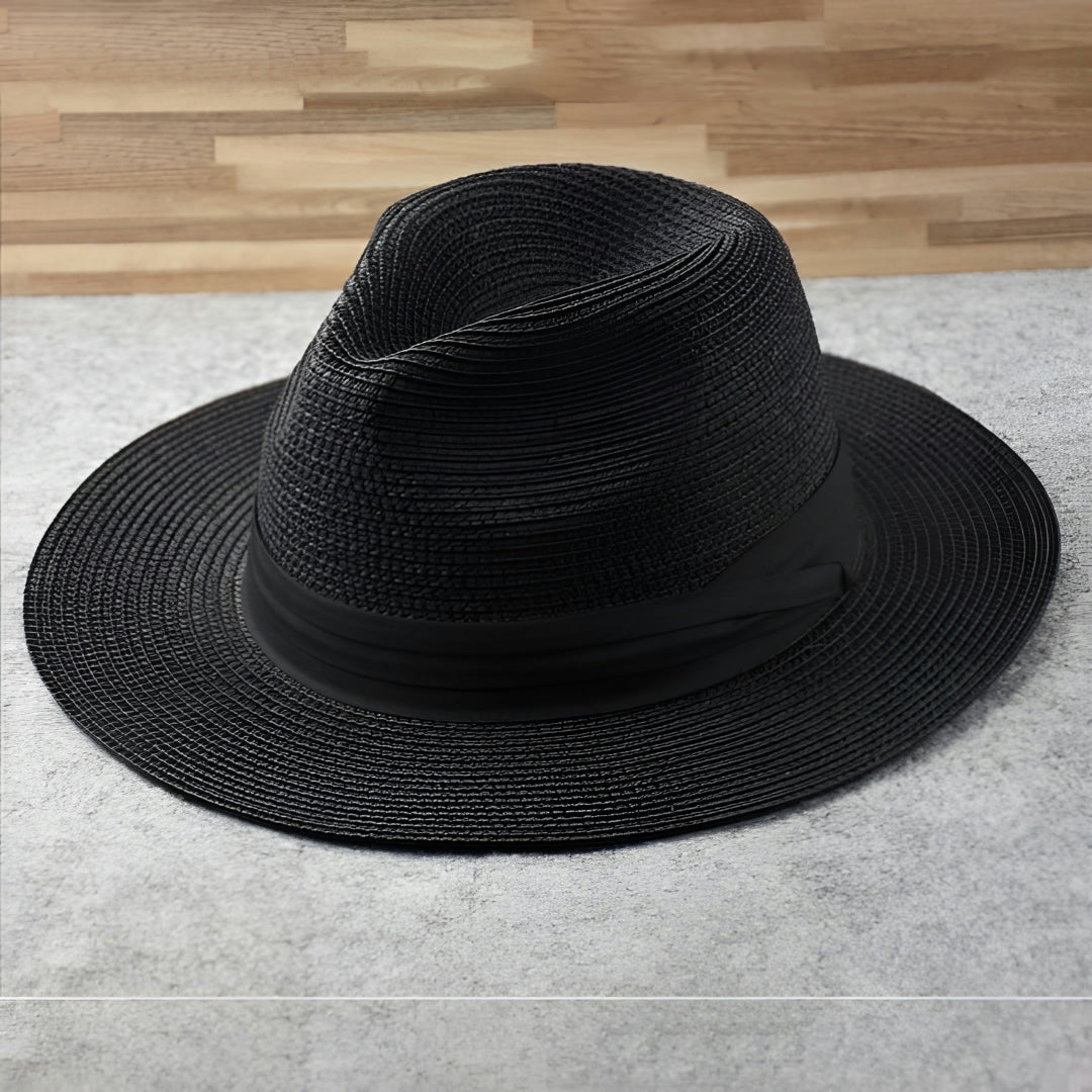 Panama Hat Adjustable Fit Sun Protection