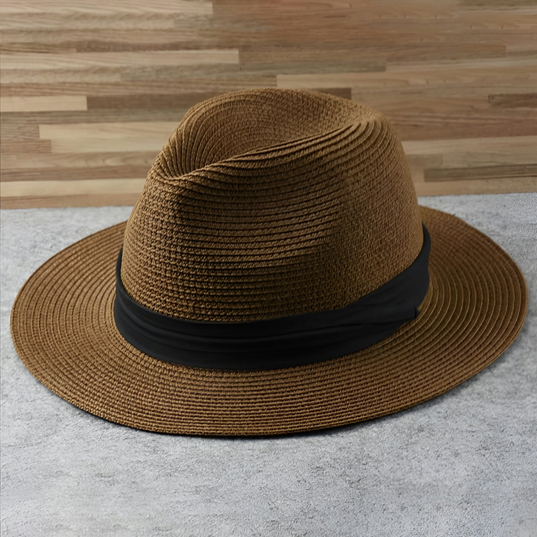 Panama Hat Adjustable Fit Sun Protection