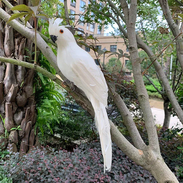 Parrot Garden Ornament Lifelike Feathered Weather-Resistant