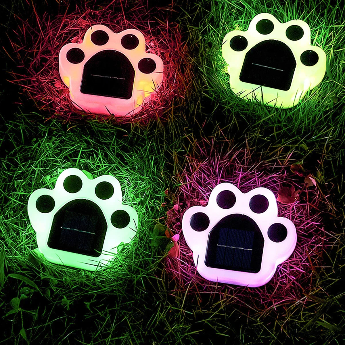 Path Light Paw Design Solar Weatherproof 9 Hours