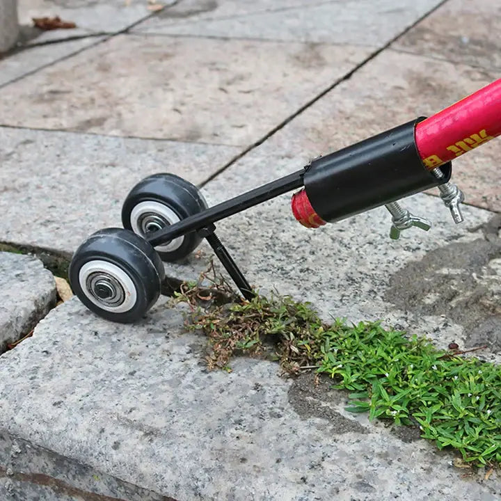 Paving Joint Weeder Double-Wheel Iron Head