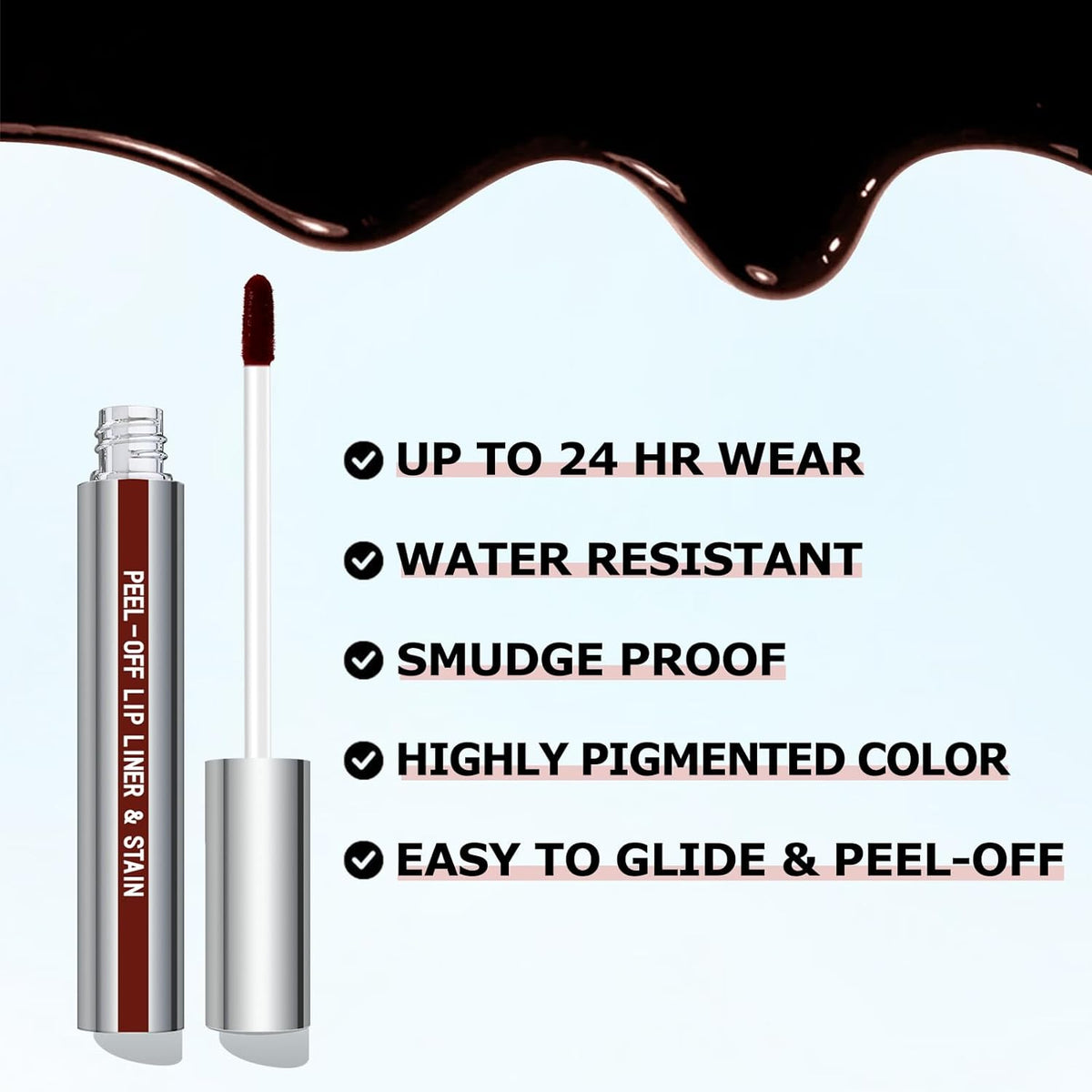 Peel Lip Liner Long-Lasting Matte Nourishing