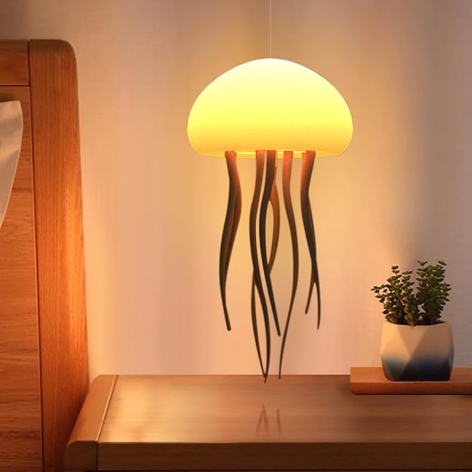 Pendant Lamp Color-Changing LED Silicone Tentacles