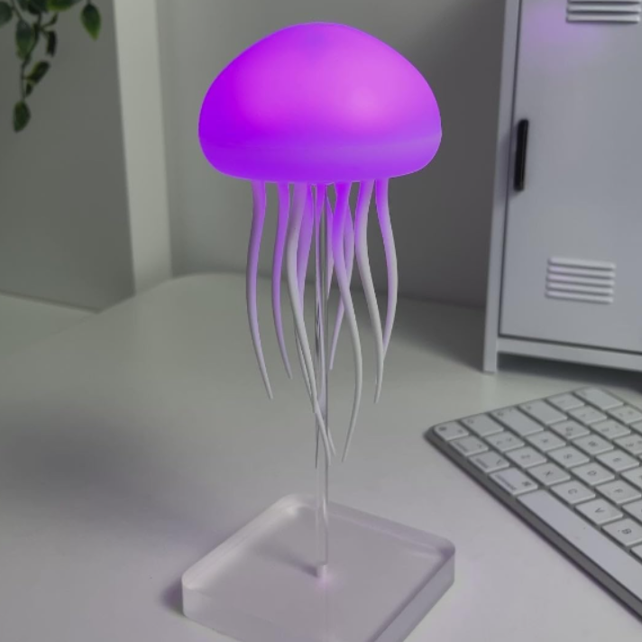Pendant Lamp Color-Changing LED Silicone Tentacles