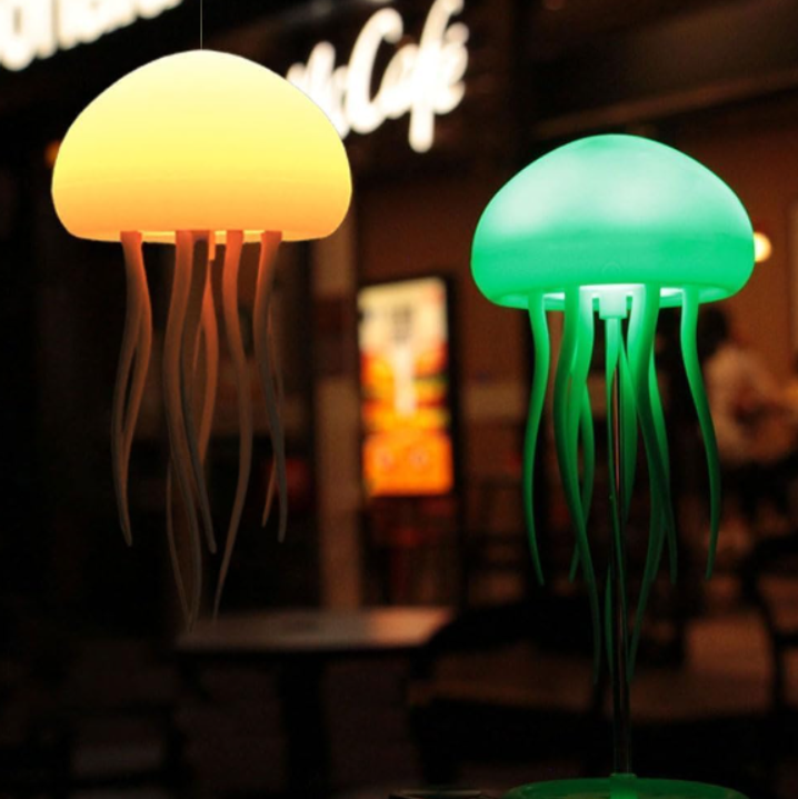 Pendant Lamp Color-Changing LED Silicone Tentacles