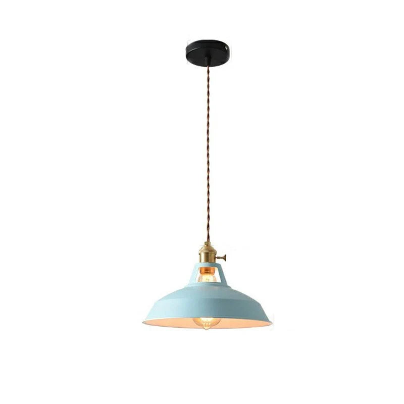 Pendant Light 10.6 Inch Wide Metal Shade