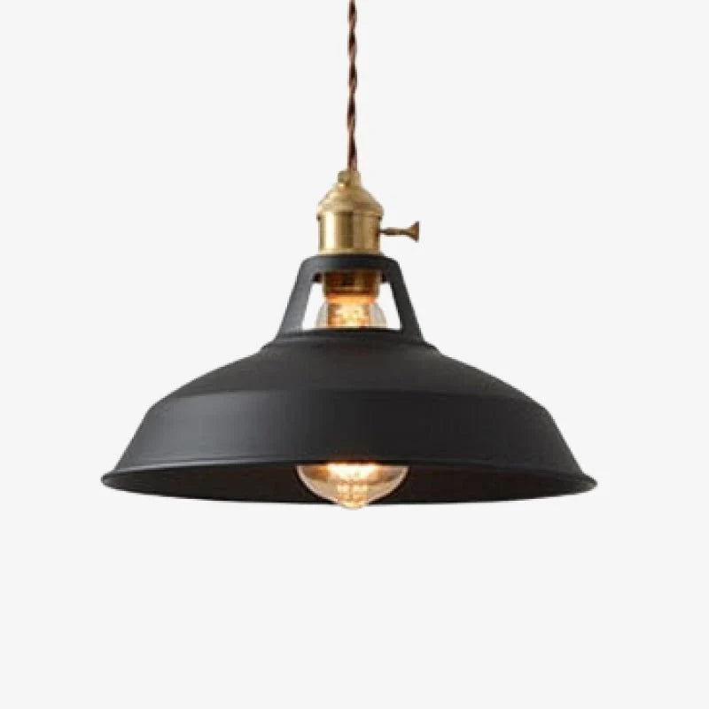 Pendant Light 10.6 Inch Wide Metal Shade