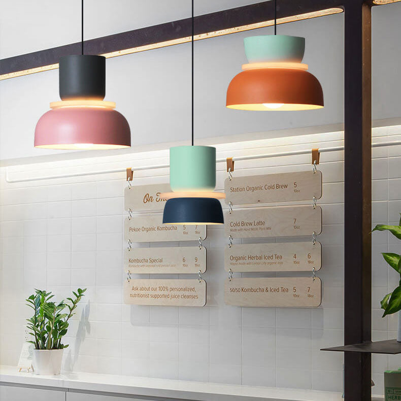 Pendant Light Height-Adjustable Warm Diffused E27 Socket