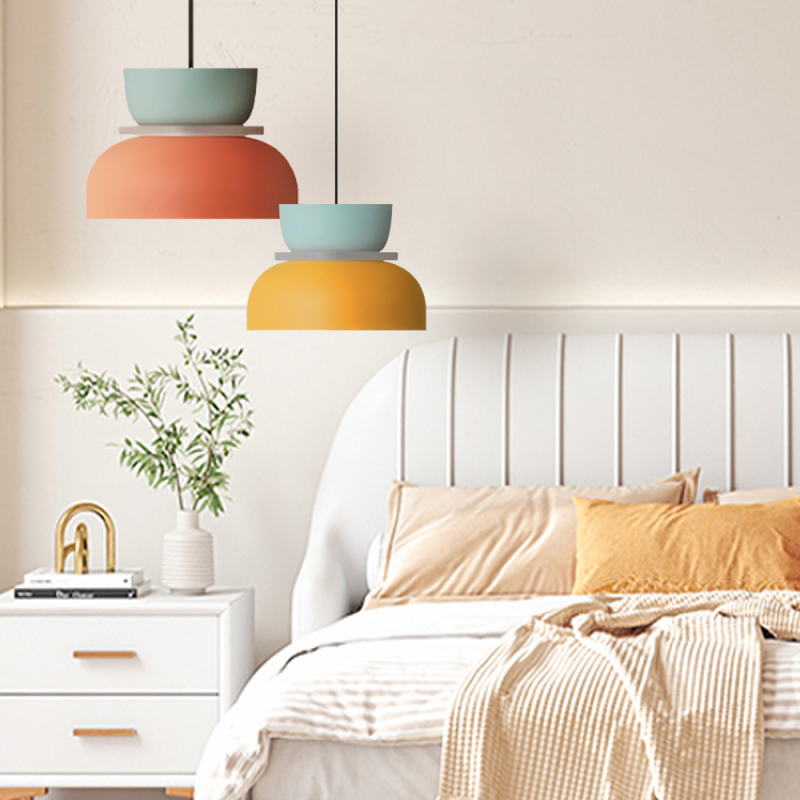 Pendant Light Height-Adjustable Warm Diffused E27 Socket