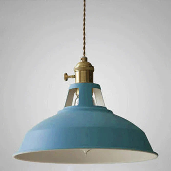 Pendant Light Industrial Metal Shade Adjustable Chain
