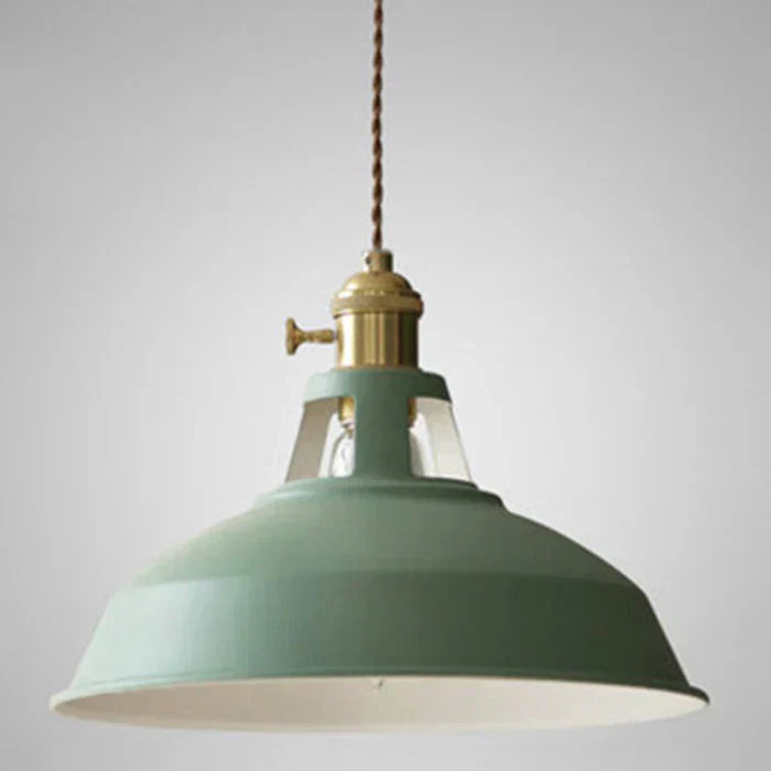 Pendant Light Industrial Metal Shade Adjustable Chain