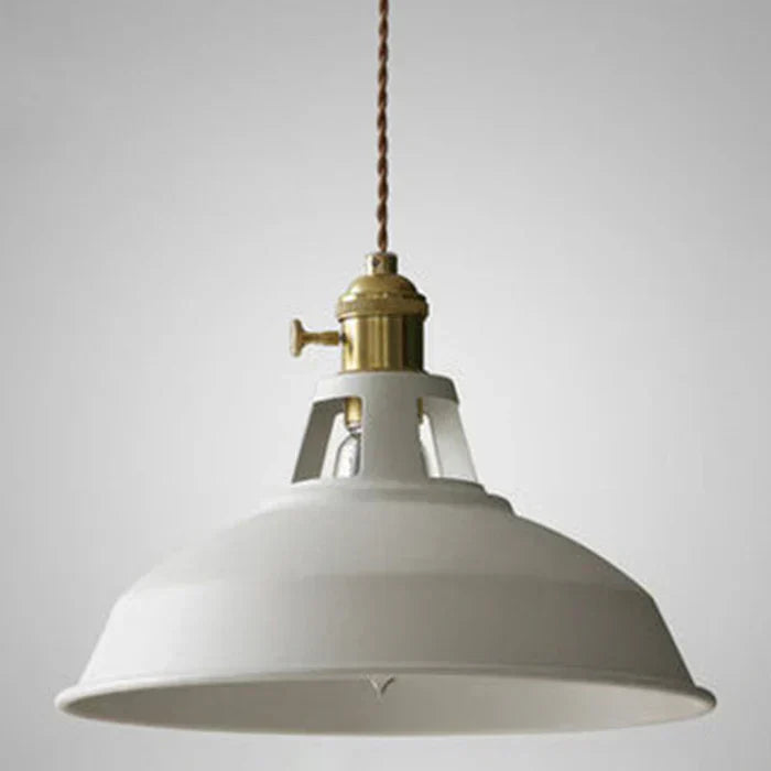 Pendant Light Industrial Metal Shade Adjustable Chain