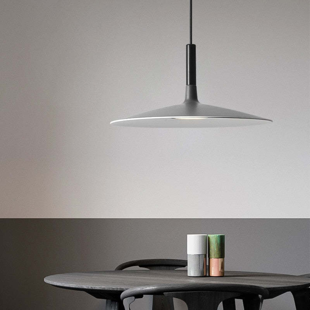 Pendant Light Minimalist Metal Integrated LED & Adjustable Height