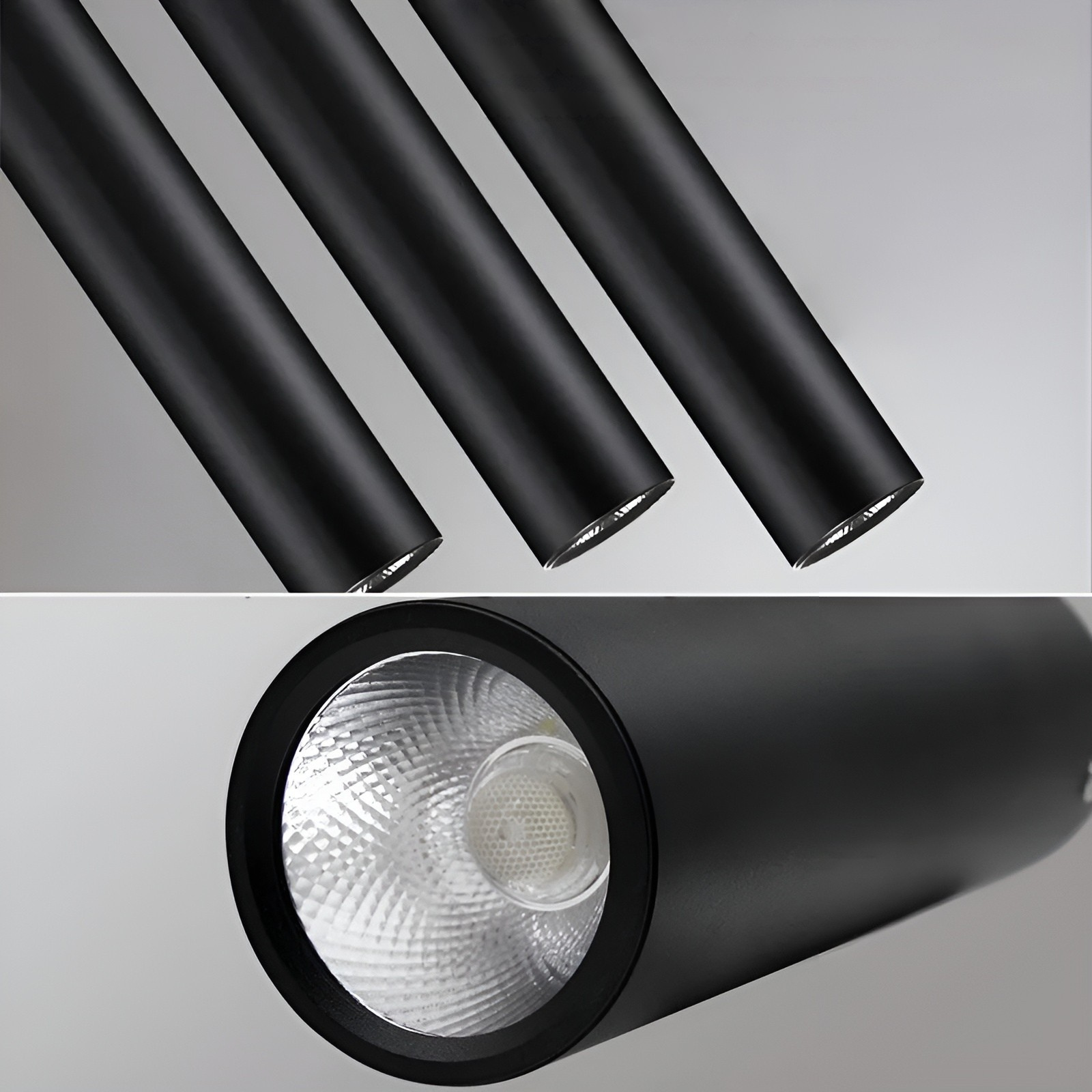 Pendant Light Slim Tubular LED 4000K Adjustable Height