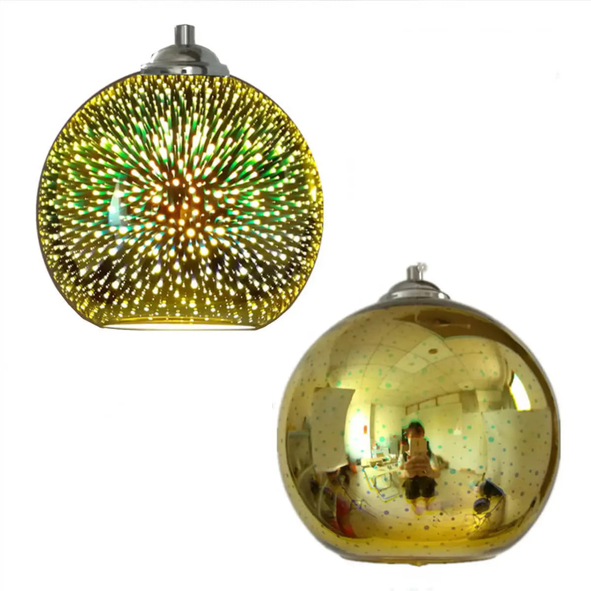 Pendant Light Textured Glass & Adjustable Cord