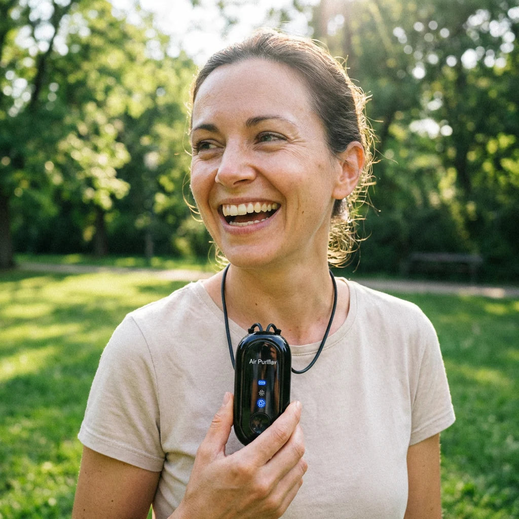 Personal Air Purifier Negative Ion Filter-Free Quiet Operation