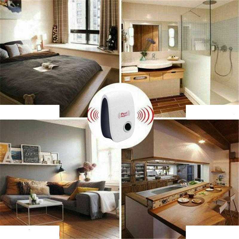 Pest Repeller Ultrasonic Chemical-Free 108 To 807 Square Feet