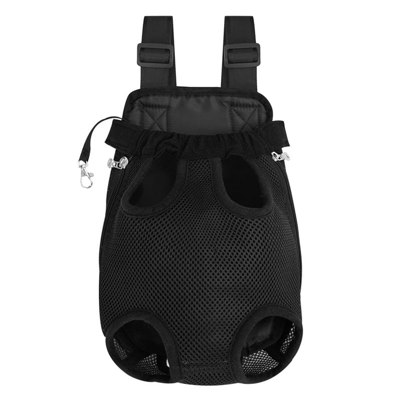 Pet Backpack Ventilated Leg Openings Safety Lock