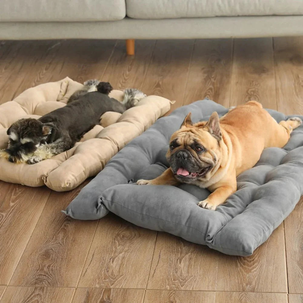 Pet Bed 3-In-1 Convertible Breathable Cotton Machine Washable