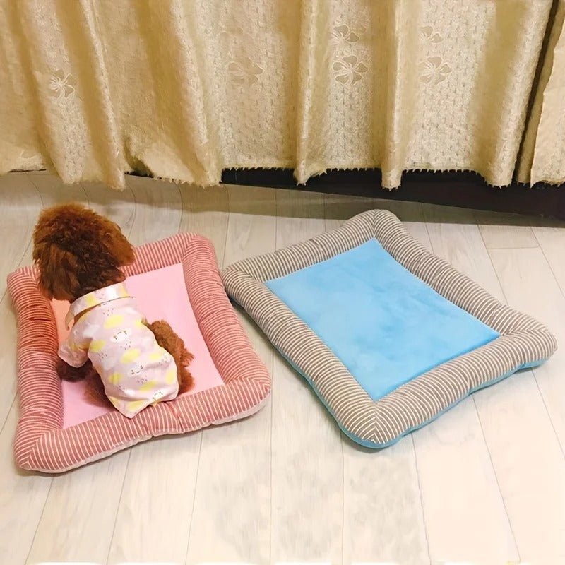Pet Cooling Mat Active Cooling Padded Edge & Non-Slip