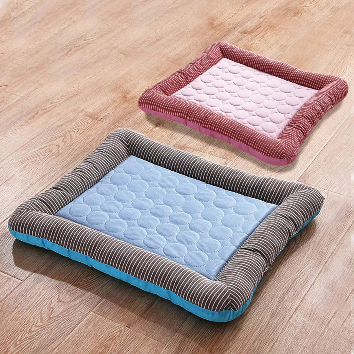 Pet Cooling Mat Active Cooling Padded Edge & Non-Slip