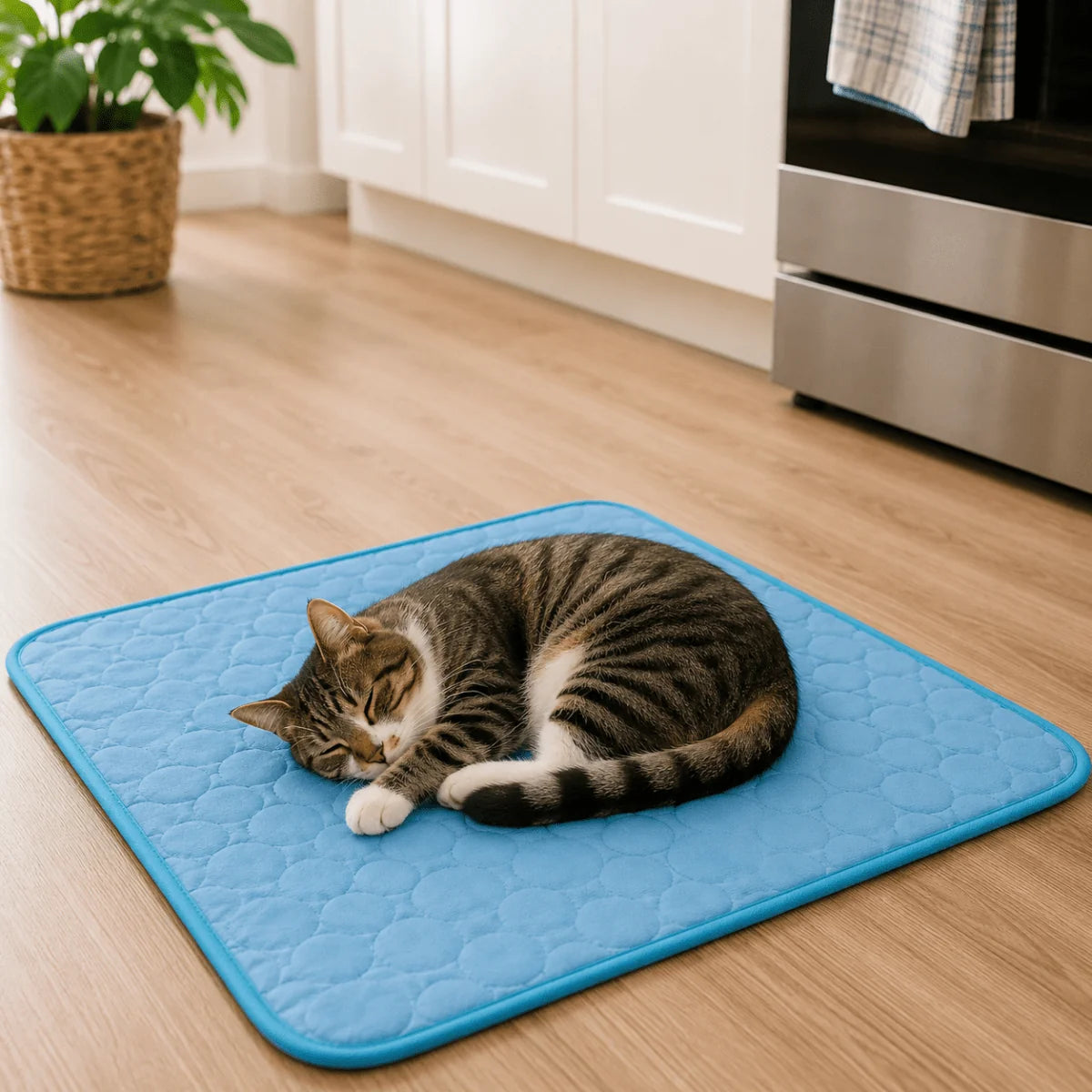 Pet Cooling Mat Dogs & Cats Self-Cooling Easy-Clean