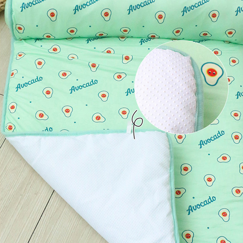 Pet Cooling Mat Ice Silk Self-Cooling With Pillow
