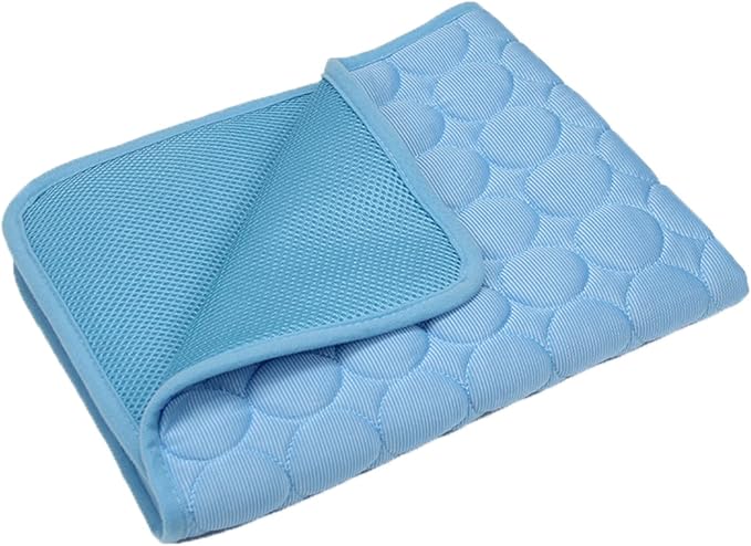Pet Cooling Mat Pebble-Texture Self-Cooling Machine Washable