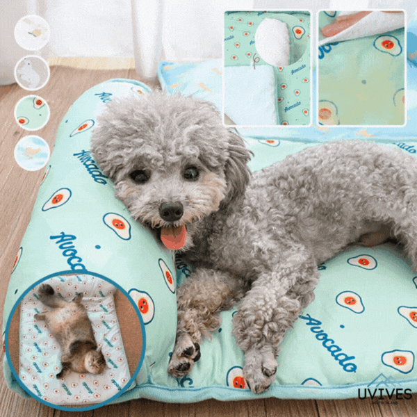 Pet Cooling Mat Self-Cooling Ice Silk Machine Washable