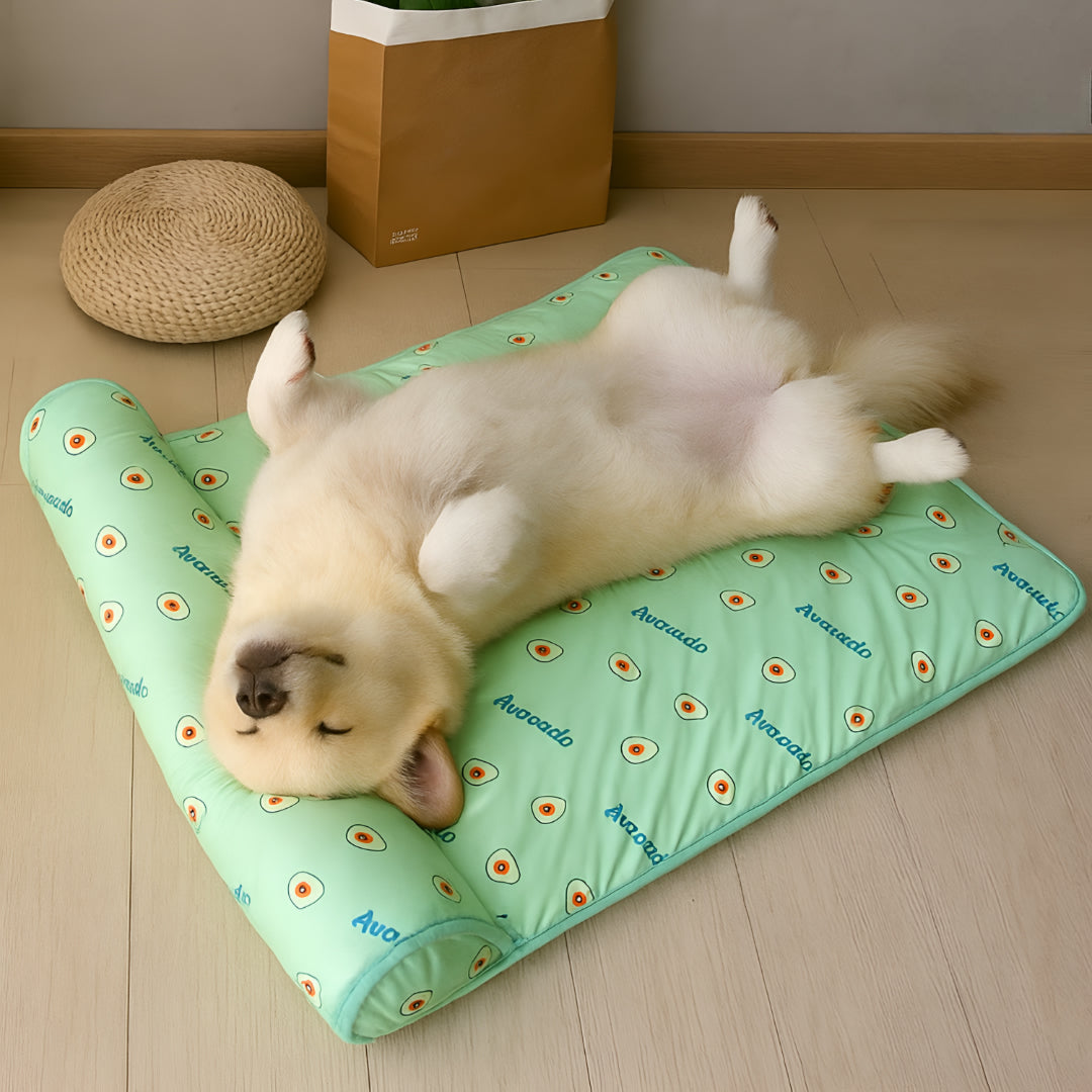 Pet Cooling Mat Self-Cooling Silk Ice Fiber No Electricity