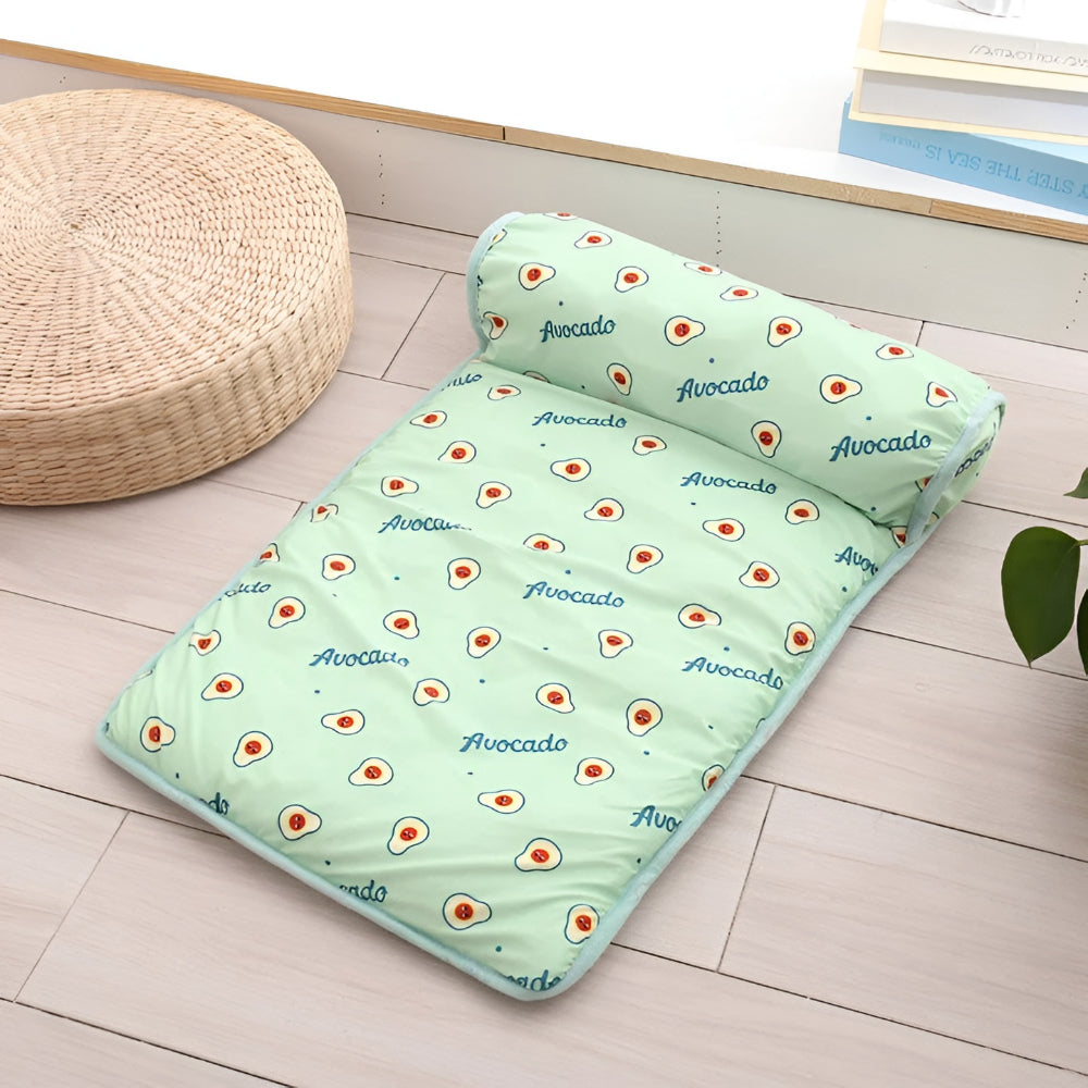 Pet Cooling Mat Self-Cooling Silk Ice Fiber No Electricity