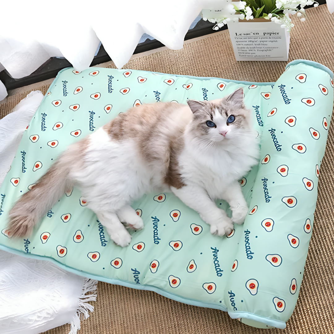 Pet Cooling Mat Self-Cooling Silk Ice Fiber No Electricity