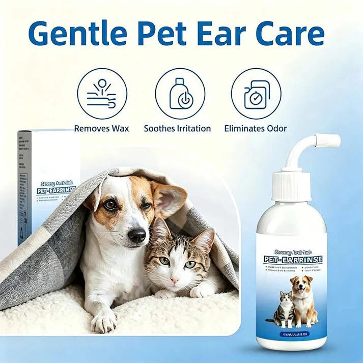 Pet Ear Cleaner Dissolves Earwax Neutralizes Odors