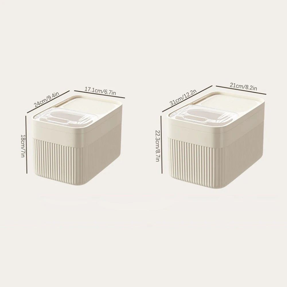 Pet Food Container 360 Degree Silicone Seal BPA-Free