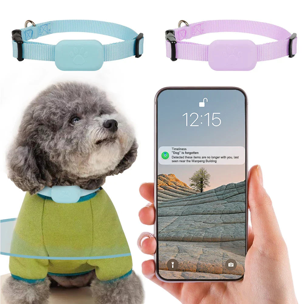 Pet GPS Collar Real-Time Tracking Motion Alerts