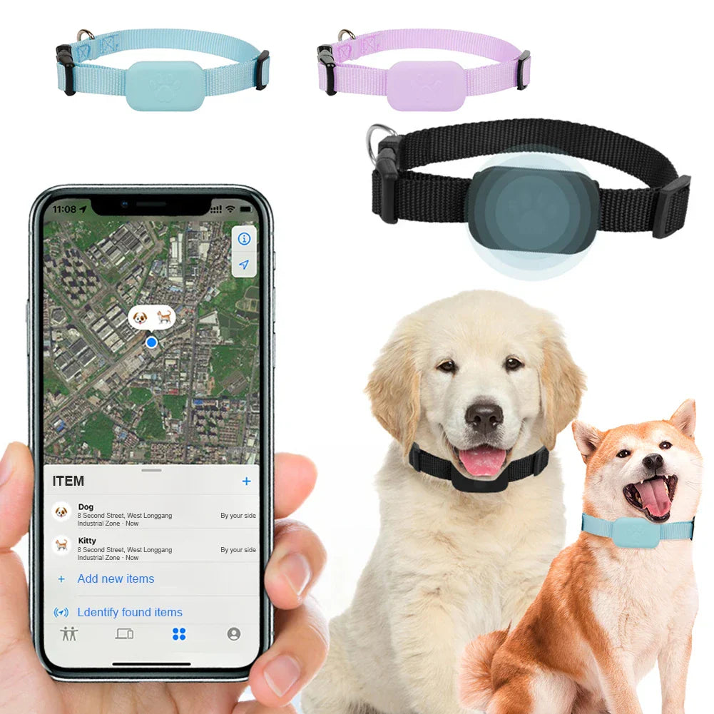 Pet GPS Collar Real-Time Tracking Motion Alerts