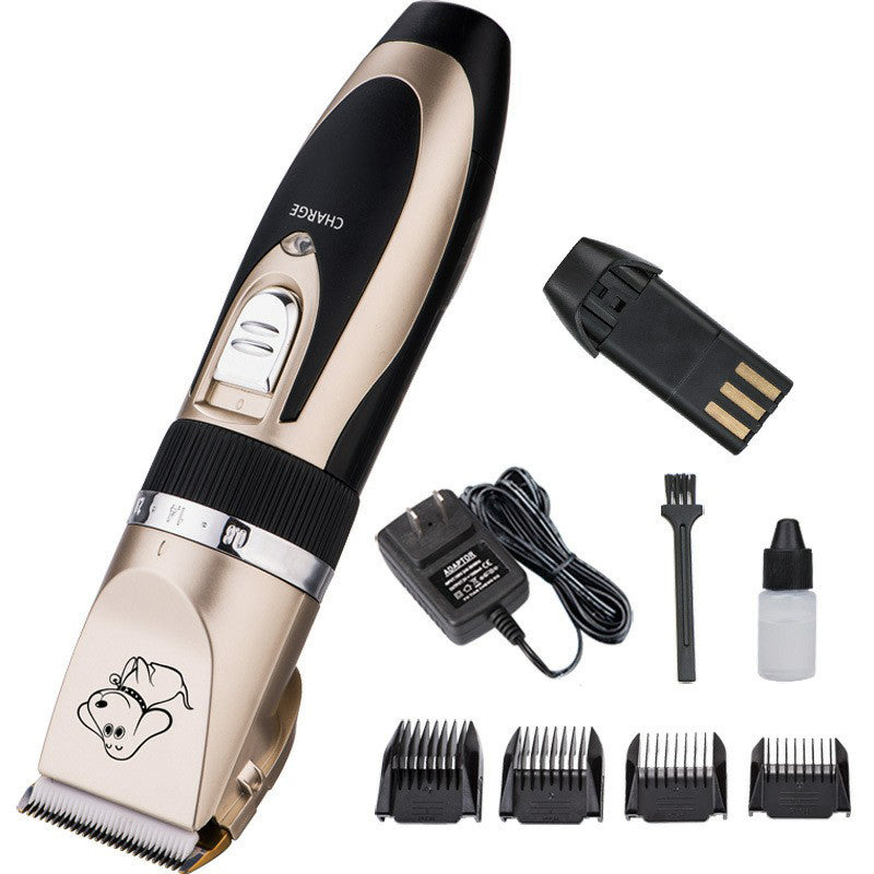 Pet Hair Clipper Ultra-Quiet Cordless Ceramic Blade