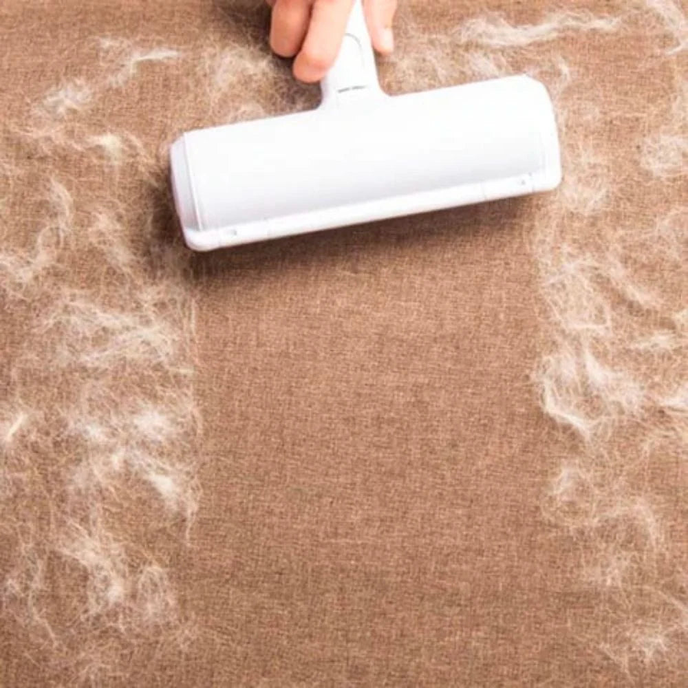 Pet Hair Remover Reusable Microfiber & Self-Cleaning Container