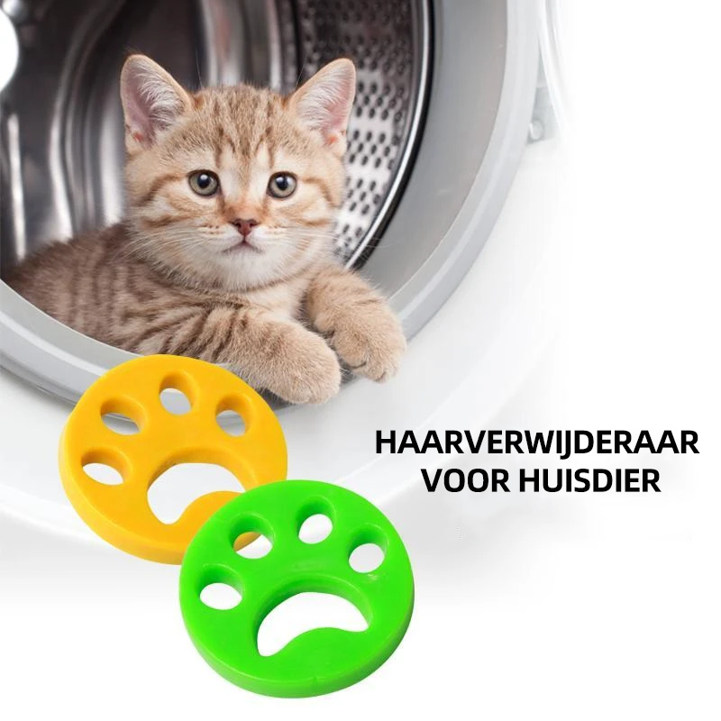 Pet Hair Remover Reusable Silicone Set of 4