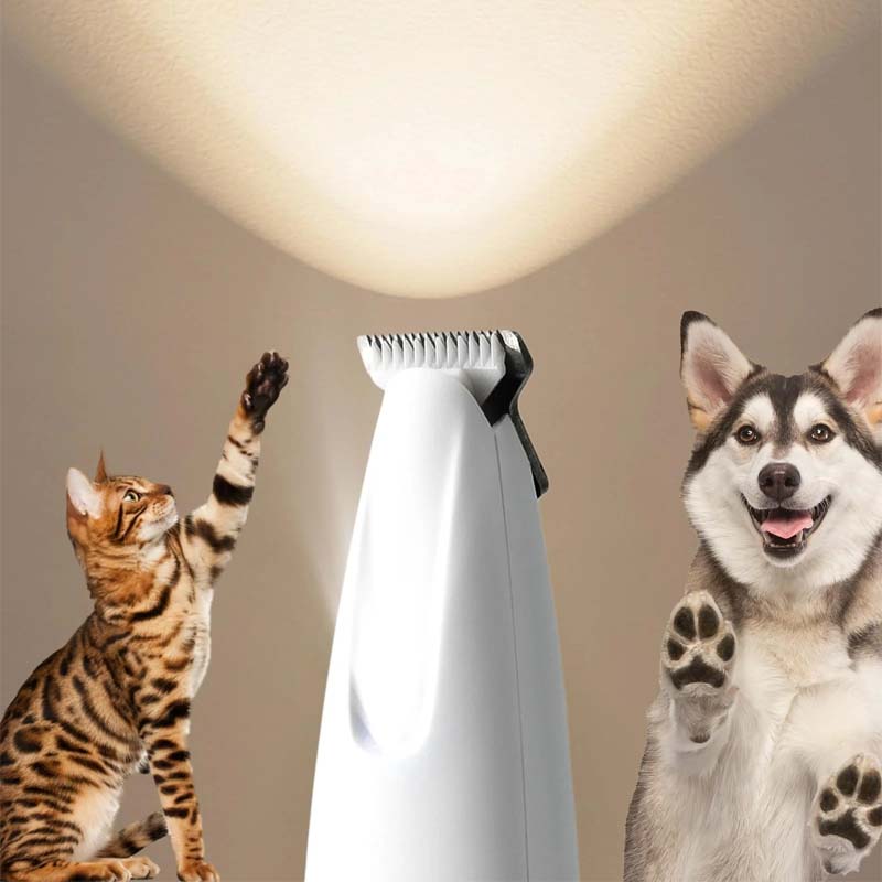 Pet Paw Cleaner LED Light USB Rechargeable Gentle & Hygienic