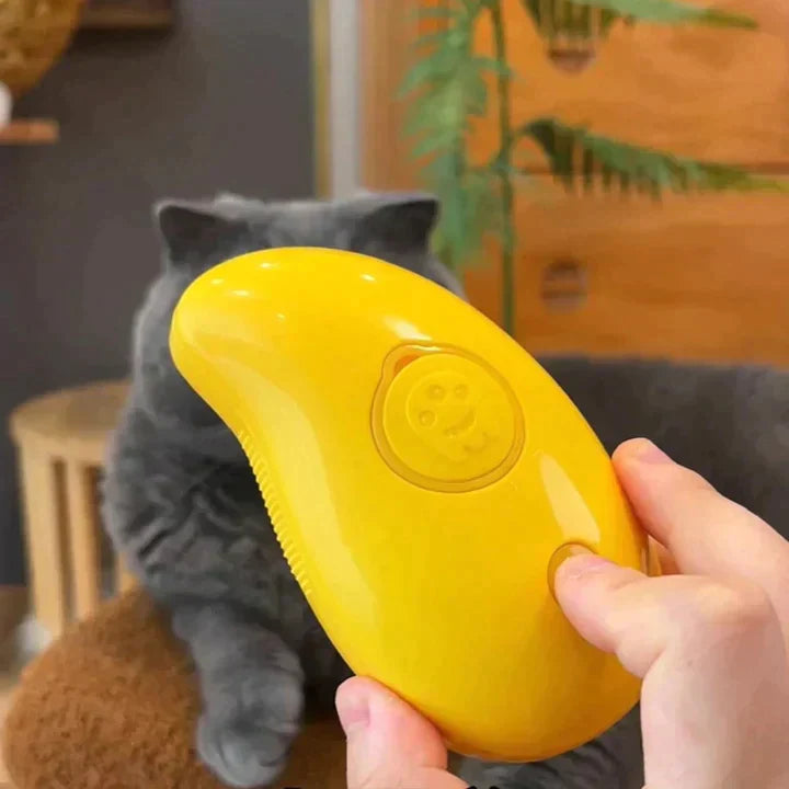 Pet Steam Brush Gentle Steam & Ergonomic Handle